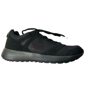 Athletic Works Active Performance Cushion Foam Black Sneakers - Size 9
